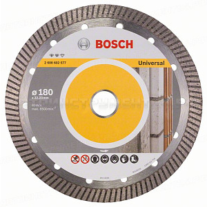 Алмазный диск Expert for Universal Turbo 180-22,23, 2608602577